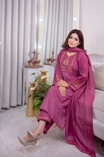 প্রিমিয়াম আড়ং কটন থ্রি-পিস কালেকশন - Image 3