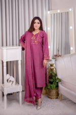 প্রিমিয়াম আড়ং কটন থ্রি-পিস কালেকশন - Image 2