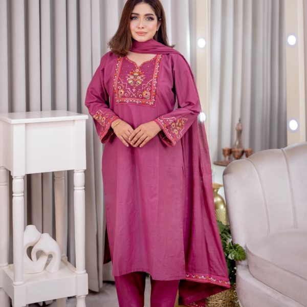 প্রিমিয়াম আড়ং কটন থ্রি-পিস কালেকশন