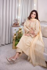 প্রিমিয়াম আড়ং কটন থ্রি-পিস কালেকশন - Image 3