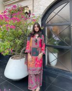 প্রিমিয়াম আফগান সিল্ক থ্রি-পিস - Image 2