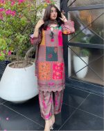 প্রিমিয়াম আফগান সিল্ক থ্রি-পিস - Image 6